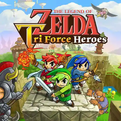 The Legend of Zelda: Tri Force Heroes Soundtrack cover