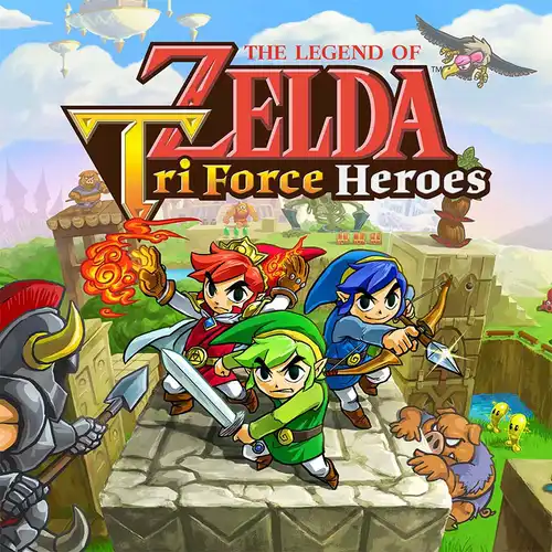 The Legend of Zelda: Tri Force Heroes Soundtrack cover
