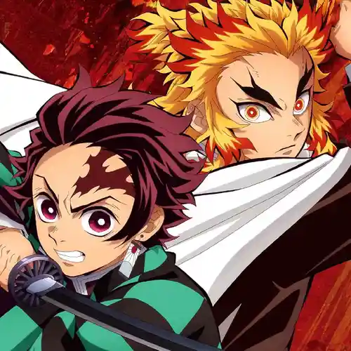 Demon Slayer: Kimetsu no Yaiba Mugen Train Arc - Akeboshi / Shirogane cover