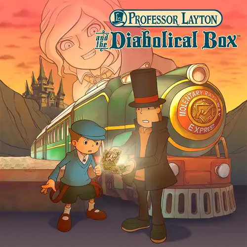 Professor Layton and the Diabolical Box Original Soundtrack cover