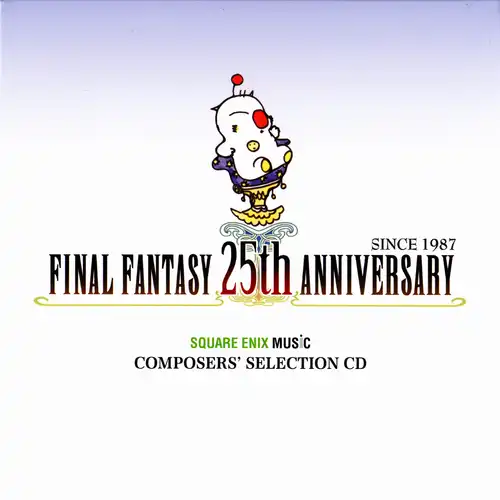 Final Fantasy 25th Anniversary Square Enix Music Composers' Selection CD cover