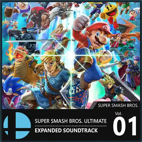 Vol. 01: Super Smash Bros. ♪ Super Smash Bros. Ultimate Expanded Soundtrack cover