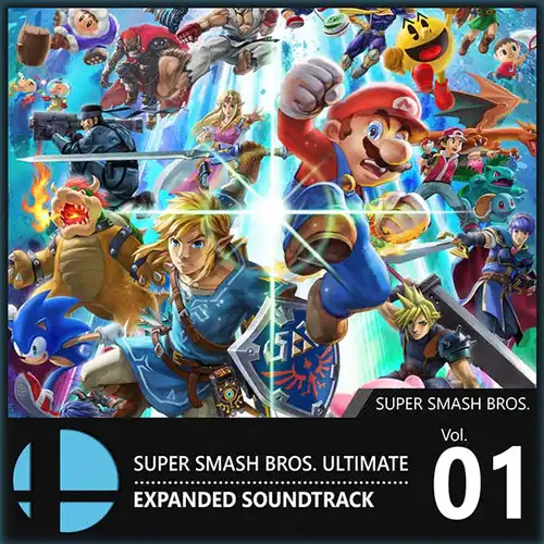 Vol. 01: Super Smash Bros. ♪ Super Smash Bros. Ultimate Expanded Soundtrack cover