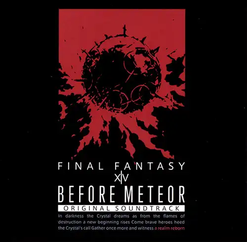 Before Meteor: Final Fantasy XIV Original Soundtrack cover