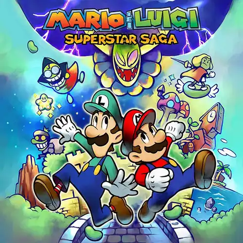 Mario & Luigi: Superstar Saga Original Soundtrack cover
