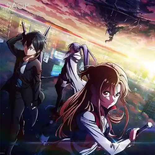 Sword Art Online the Movie -Progressive- Aria of a Starless Night Bonus CD cover