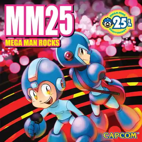 Mega Man Rocks - MM25 cover