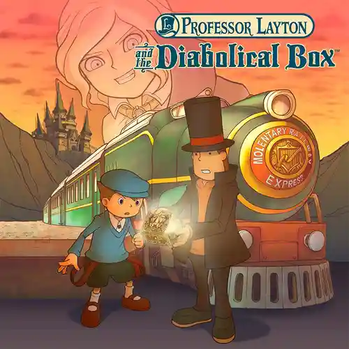 Professor Layton and the Diabolical Box Original Soundtrack cover
