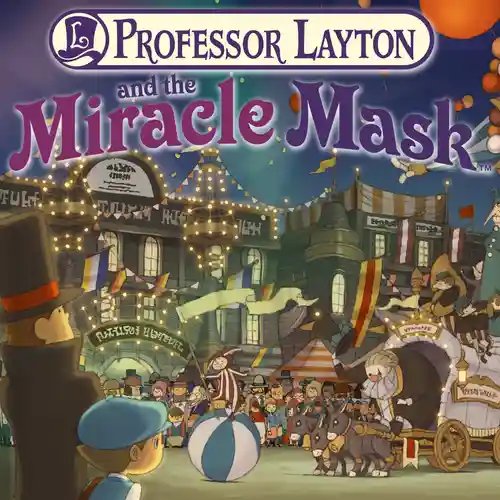 Professor Layton and the Miracle Mask Original Soundtrack cover