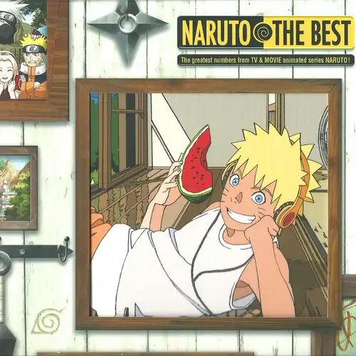 Naruto THE BEST cover