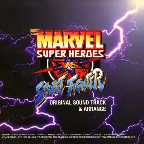 Marvel Super Heroes VS. Street Fighter Original Soundtrack & Arrange cover
