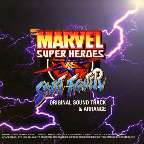 Marvel Super Heroes VS. Street Fighter Original Soundtrack & Arrange cover