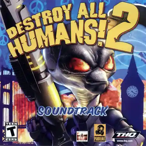Destroy All Humans! 2 - Soundtrack cover
