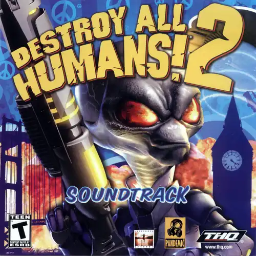 Destroy All Humans! 2 - Soundtrack cover