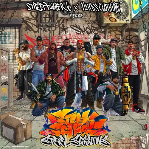 Street Fighter 6 x NERDS Clothing Presents: Steel Sessions cover