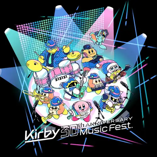 Kirby 30th Anniversary Music Fest. Live Blu-ray & Live CD cover