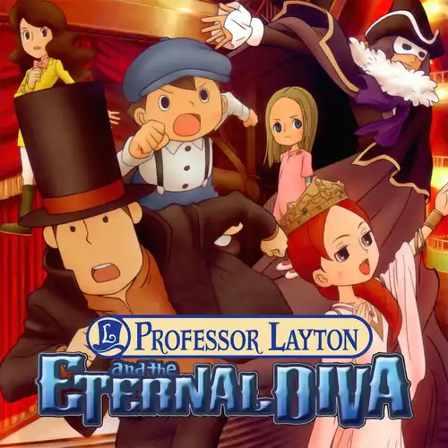 Professor Layton and the Eternal Diva Original Soundtrack cover