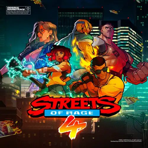 Streets of Rage 4 Original Soundtrack cover
