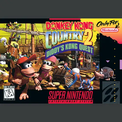 Donkey Kong Country 2: Diddy's Kong Quest - Nintendo Music App cover