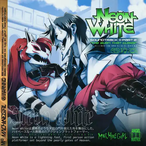 Neon White Soundtrack Part 2 "The Burn That Cures" cover