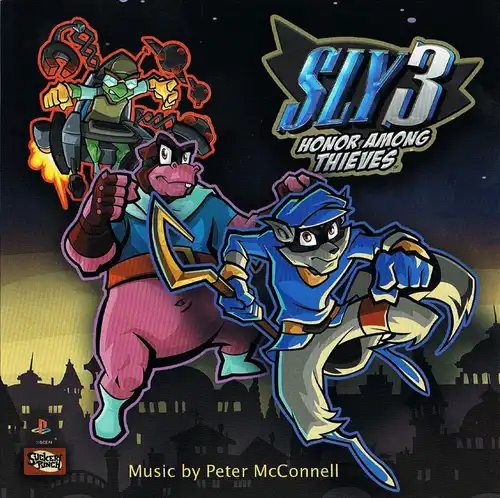 Sly 3: Honor Among Thieves Soundtrack CD cover